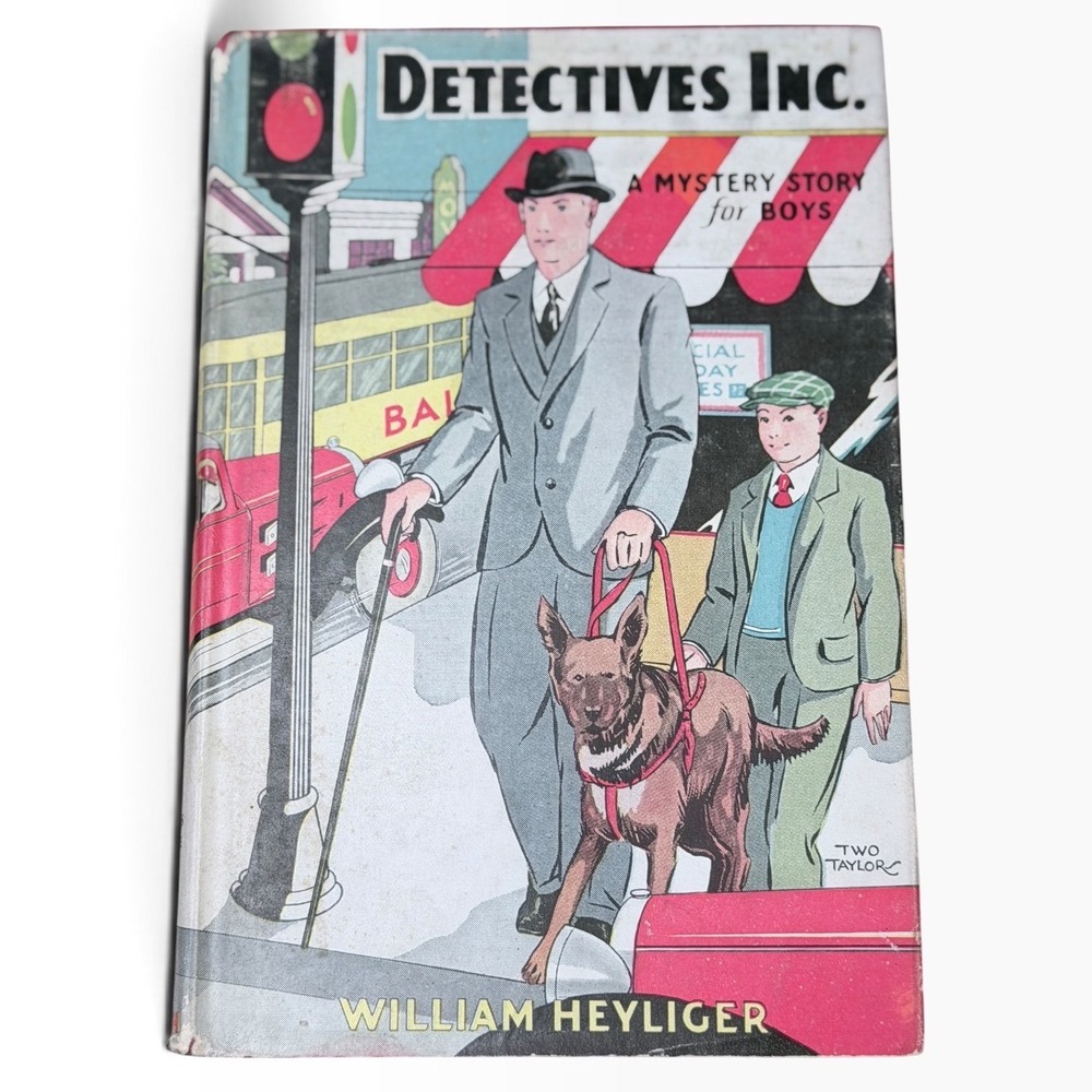 Detectives Inc. William Heyliger 1935 Goldsmith Mystery Boys Book Dust Jacket